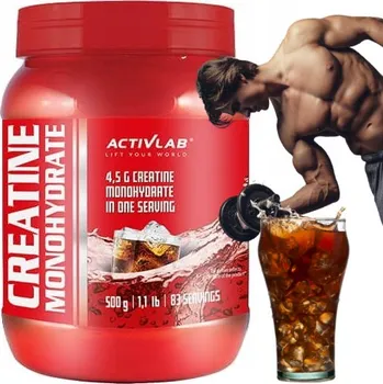 Kreatin Kreatin v prášku s příchutí coly Activlab 500 g