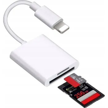 Příslušenství pro datový nosič Čtečka paměťových karet Alogy Lightning SD/micro SD 256 GB