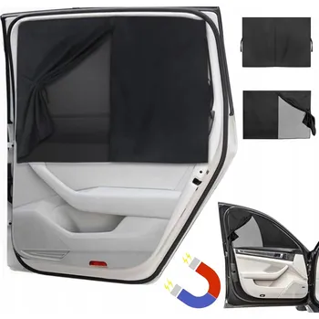 Stínítko do auta Moskytiéra Sluneční clona do auta na okno VELKÁ 2 KS