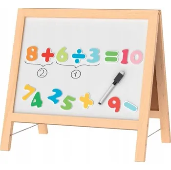 Křídová tabule, magnetická Playtive 40 x 40 cm