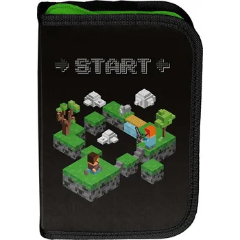 Penál Školní penál bez vybavení Paso Minecraft