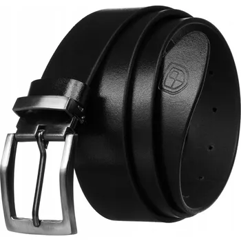 Opasek Kožený opasek Peterson černý, 95 cm, klasická spona
