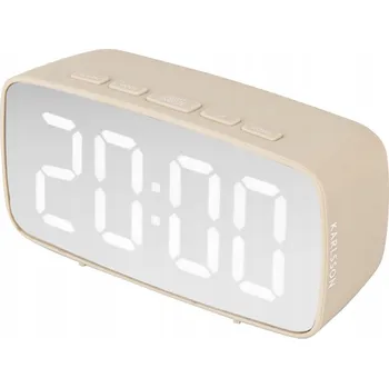 Budík Budík Karlsson šedý, 12 cm