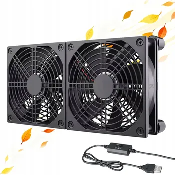 PC ventilátor 2V1 SUPER TICHÝ VENTILÁTOR DO PC 120mm 22,3x2dB