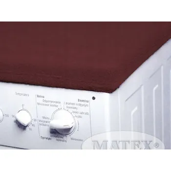 Prostěradlo Obal na pračku Matex hnědý