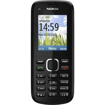 Mobilní telefon Nokia C1-02 černý