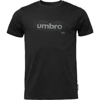 Pánské tričko Pánské tričko Umbro DIMOS XL Černá, Šedá