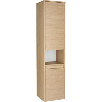 Koupelnový nábytek BPS-koupelny Doplňková koupelnová skříňka vysoká Arwood DL V 35 P/L