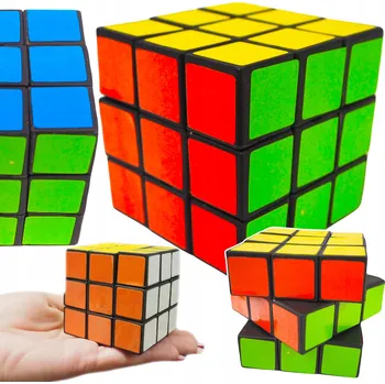 Hlavolam LOGICKÁ KOSTKA 3x3x3 PUZZLE HRA 6CM HRAČKA K SKLÁDÁNÍ
