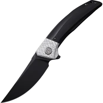 kapesní nůž Petrified Fish PFP05Deepsea Black Stonewash K110 Uhlíkové vlákno s černým G10 PF
