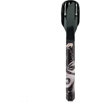 kempingový příbor Magnetický příborový set Akinod 12h34 black mirror Catwoman