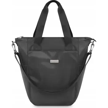 Kabelka Dámská shopper kabelka černá prostorná taška dámská na rameno městská ZAGATTO