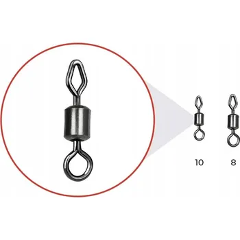 Obrátkový vel. Nytro Mixed Eye F-Swivel vel. 8
