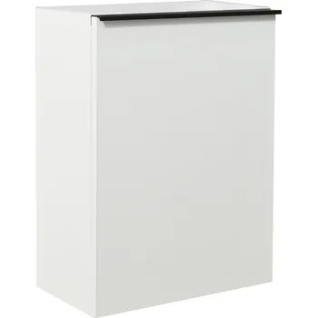 Koupelnový nábytek CERANO - Umyvadlová skříňka pro WC Zola - bílá matná - 40x23,5x53 cm