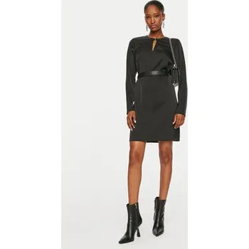 Dámské šaty Calvin Klein Každodenní šaty Lw Shiny K20K207995 Černá Regular Fit 40