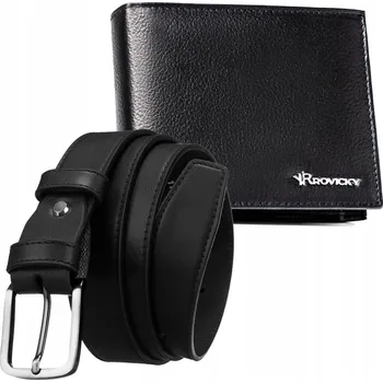 Peněženka Rovicky pánská peněženka z pravé kůže černá - muž