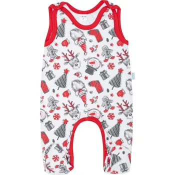 Kojenecké oblečení Kojenecké bavlněné dupačky New Baby Christmas 80 (9-12m)
