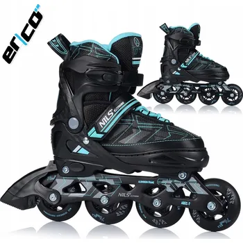 Kolečkové brusle NASTAVITELNÉ BRUSLE 2V1 REKREAČNÍ KOLEČKOVÉ BRUSLE PRO PRO MLÁDEŽ S KAUČUKOVÝMI KOLEČKY