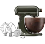 KitchenAid, Robot kuchyňský Artisan 180 Evergreen s dřevěnou mísou 4,7 l - Formadore