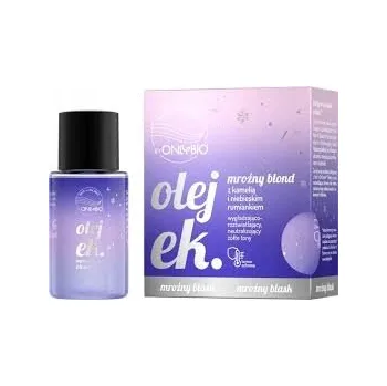 Vlasová regenerace ONLYBIO Hair in Balance Olej na vlasy Mrazivý lesk, pro chladné blond odstíny 20 ml