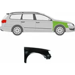 Pravý přední blatník VW Passat B6 - 3C / 05-10