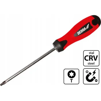 Šroubovák Šroubovák plochý Dedra 06A007 1 kus