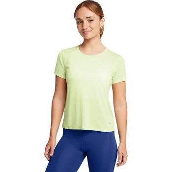 Dámské tričko Dámské tričko Under Armour Launch Shortsleeve velikost XL retro green