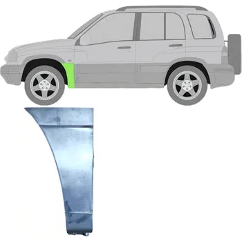 Blatník karosérie Opravný plech předního blatníku na Suzuki Grand Vitara 1997-2005 / Levá