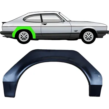 Blatník karosérie Lem zadního blatníku na Ford Capri 1974-1987 / Levá