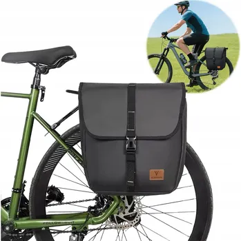 brašna na kolo Cyklistická brašna voděodolná na nosič boční zadní prostorná 20L