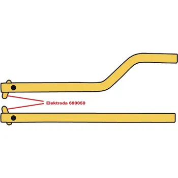 Svářečka Elektroda pro čelisti XA8 Telwin 690050