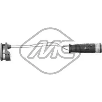 Brzdová destička Výstražný kontakt, opotřebení obložení Metalcaucho 02102