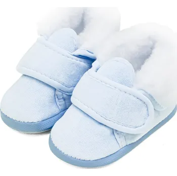Capáčky Kojenecké zimní capáčky New Baby modré 3-6 m 3-6 m