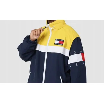 Moto bunda TOMMY HILFIGER JEANS ORIGINÁLNÍ OBOUSMĚRNÁ BUNDA XL