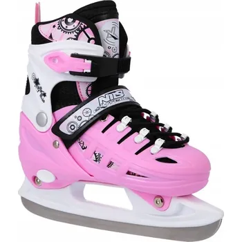 Kolečkové brusle Růžové BRUSLE 2V1 / BRUSLE 2V1 / KOLEČKOVÉ BRUSLE vel. S (31-34) 4v1 NILS EXTREME