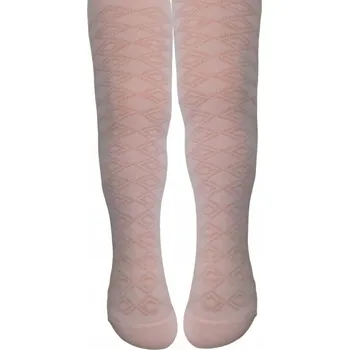 Dětské bavlna punčocháče Lilly Bling růžové velikosti 80