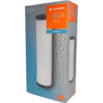 Nástěnné svítidlo Stropní Svítidlo Stmívatelná koupelnová lampa E14 Černá Bathroom Luminaire Ledvance