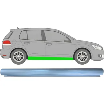 Prah karosérie Opravný plech prahu VW Golf 6 08-13