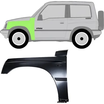 Blatník karosérie Přední blatník na Suzuki Vitara 1988-1998 / Levá