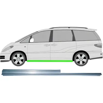 Prah karosérie Opravný plech prahu na Toyota Previa 2000-2005 / Pravá