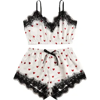 Dámské pyžamo SNM dámské pyžamo polyester vícebarevné, univerzální velikost