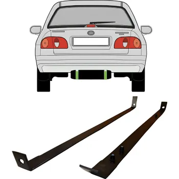 Palivová nádrž Objímky palivové nádrže na Toyota Corolla E11 1997-2001