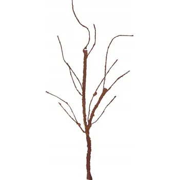 umělá květina UMĚLÝ PĚNOVÝ KOŘEN DEKORAČNÍ VĚTVIČKA 80 CM
