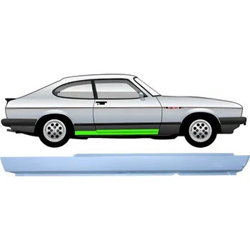 Prah karosérie Opravný plech prahu na Ford Capri 1974-1987 / Pravá