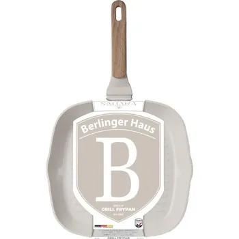 Berlingerhaus Grilovací pánev s titanovým povrchem 28 cm Sahara Nordic Collection