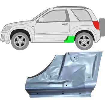 Prah karosérie Opravný plech prahu na Suzuki Grand Vitara 2005-2012 / Levá