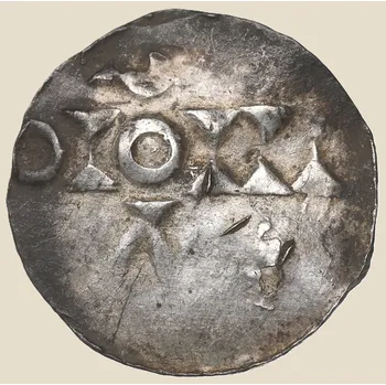 Otto III. – denár, Kolín nad Rýnem, kolem roku 1000 1,36 g