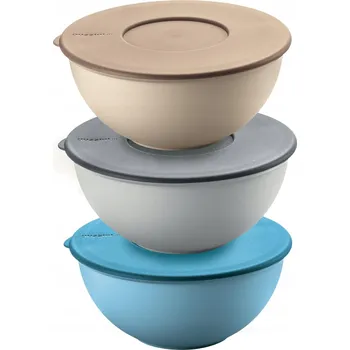 Dóza na potraviny Sada 3 kuchyňských dóz s víkem, 900 ml