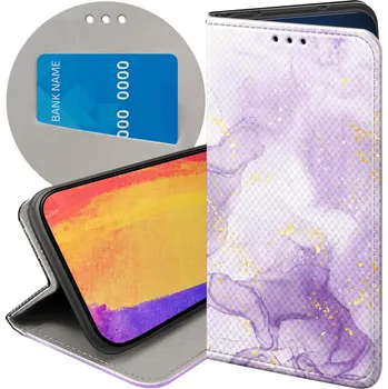 Pouzdro na mobilní telefon Flipové pouzdro Hello Case pro Xiaomi Redmi Note 8, fialové