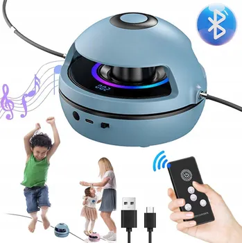 MASZYNA DO SKAKANKA LIN AUTO INTERAKTIVNÍ ELEKTRICKÝ S LED POČÍTADLEM PRO DĚTI